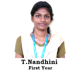 T_Nandhini First Year
